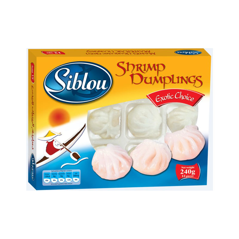 Sibou shrimp dumplings 12pcs 240g (5285000830726)